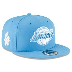 Los Angeles lakers city edition snapback hat